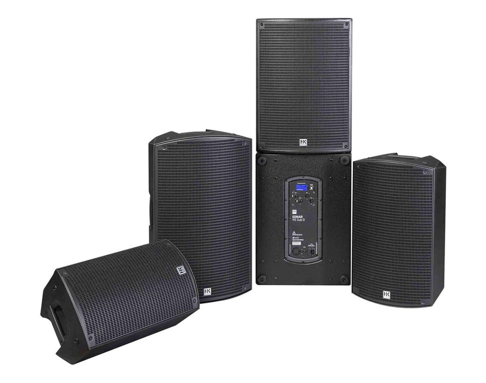 HK Audio SONAR110XI, 2-Way 800W 10-Inch Powered Speaker by HK Audio