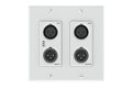 QSC unDX2IO+, QSC Dante/AES67 Network XLR Audio Wall Plate by QSC