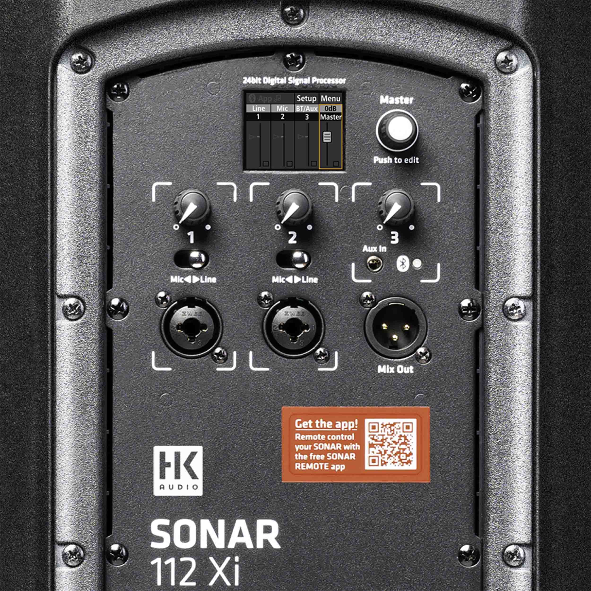 HK Audio SONAR112XI, 2-Way 1200W 12-Inch Powered Speaker by HK Audio