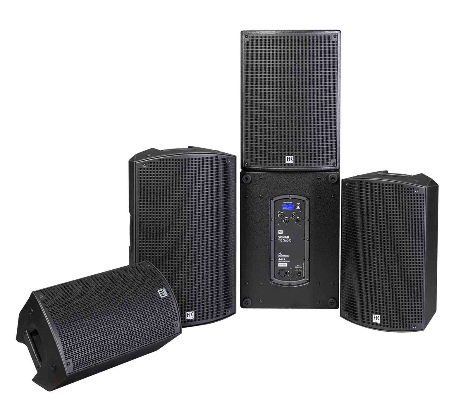 HK Audio SONAR112XI, 2-Way 1200W 12-Inch Powered Speaker by HK Audio