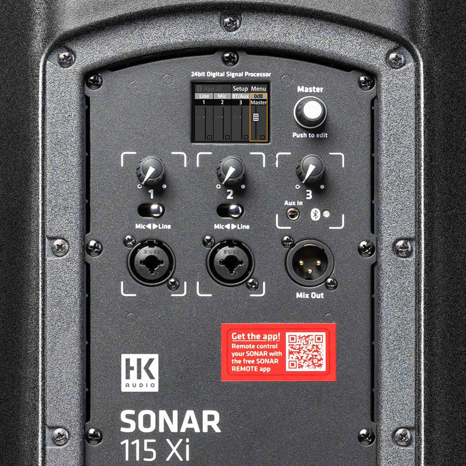 HK Audio SONAR115XI, 2-Way 1200W 15-Inch Active Powered Speaker by HK Audio