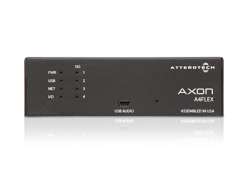 QSC A4FLEX Attero Tech Axon AES67 Networked Audio Connectivity by QSC