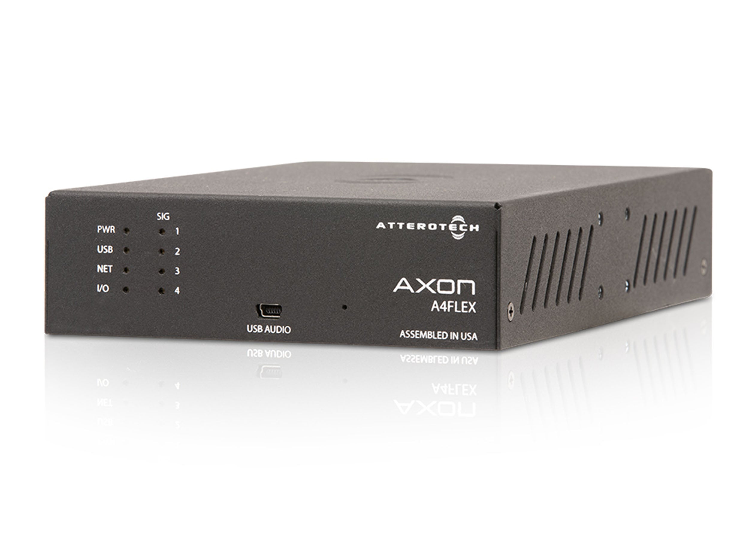 QSC A4FLEX Attero Tech Axon AES67 Networked Audio Connectivity by QSC