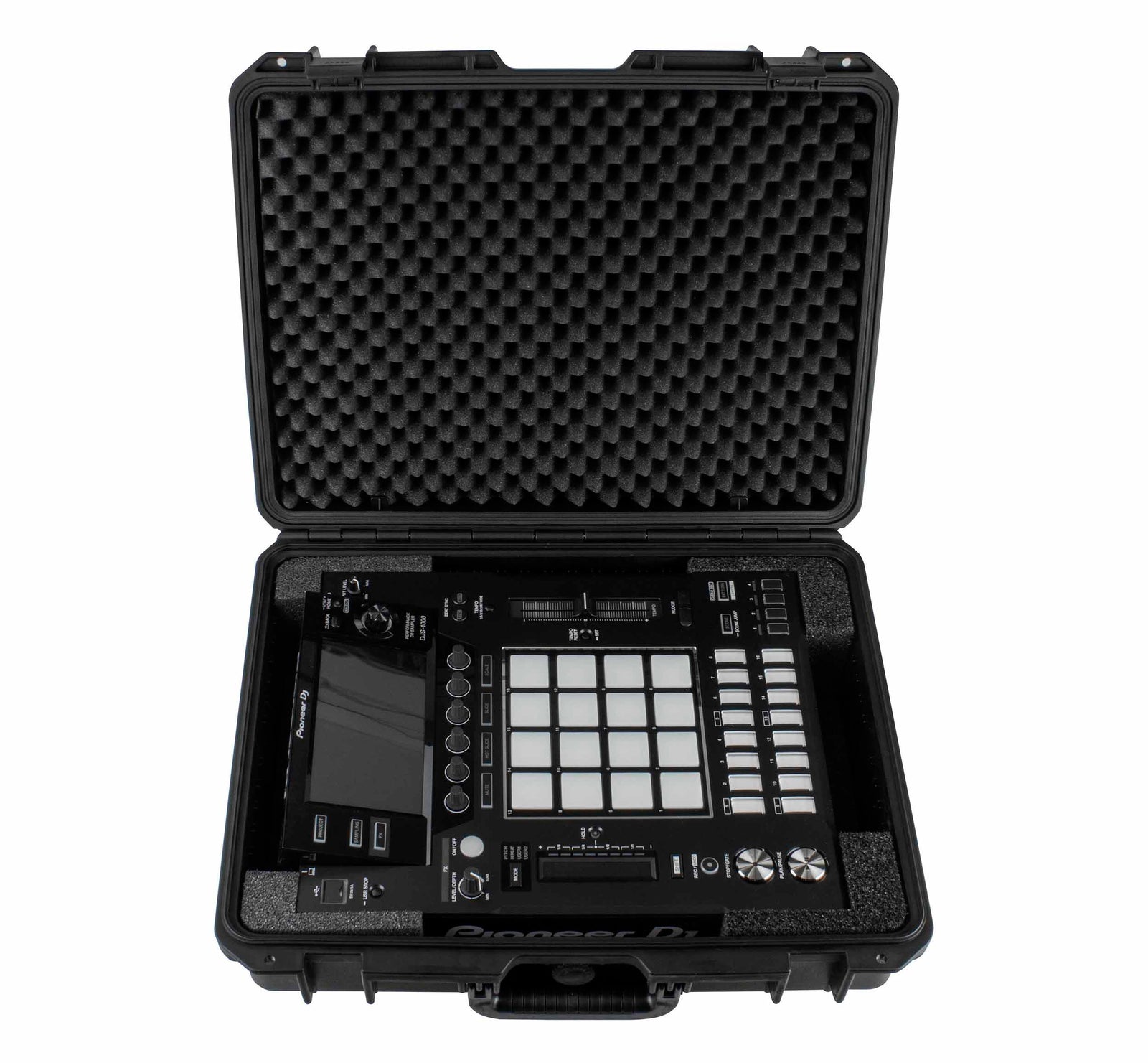 Odyssey VUDJS1000 Dustproof and Watertight Carrying Case for Pioneer DJ DJS-1000 16 Track Dynamic DJ Sampler by Odyssey