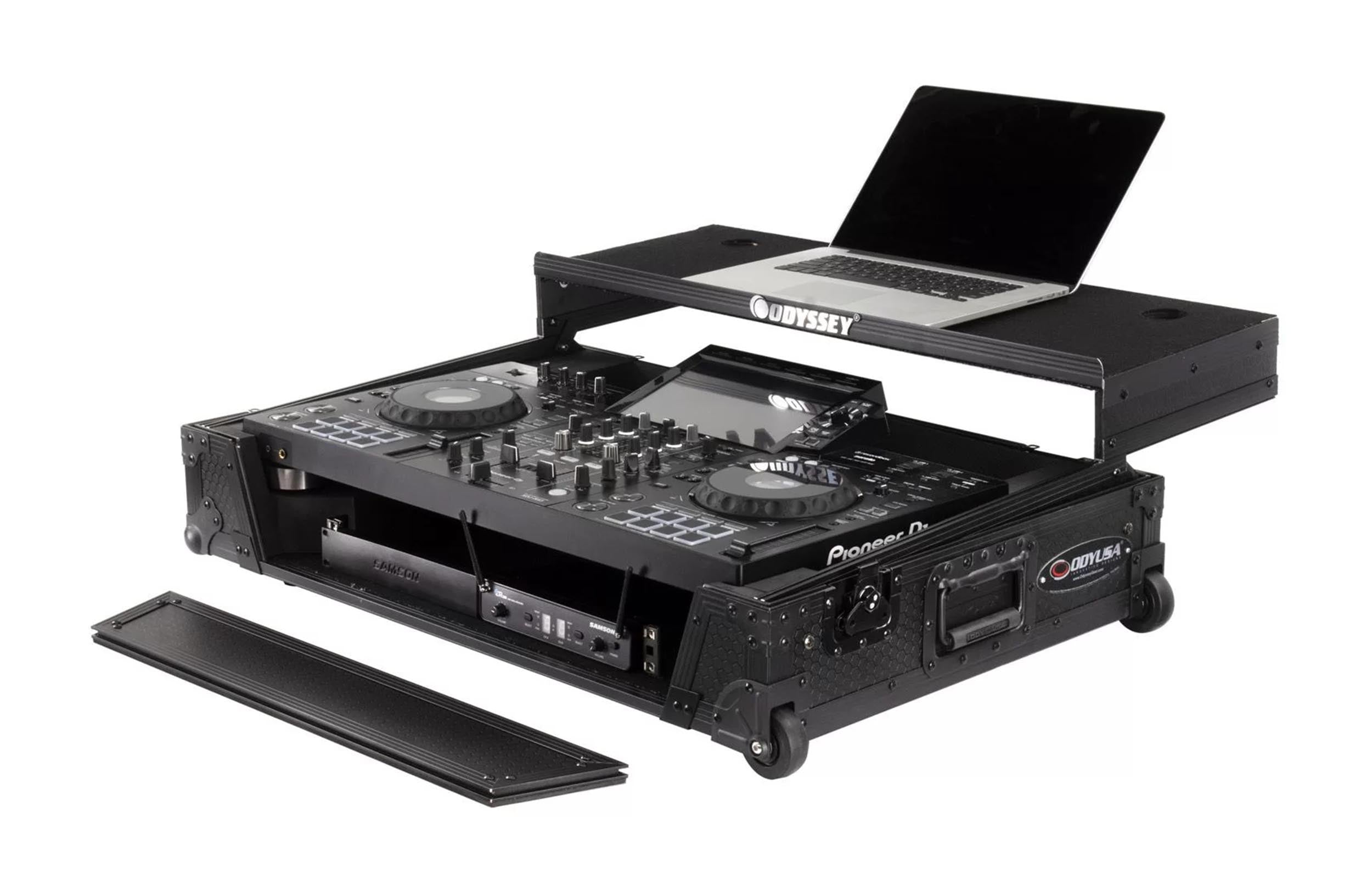 Odyssey 810295 Industrial Board Glide Style 1U Case for Pioneer XDJ-RX3 by Odyssey