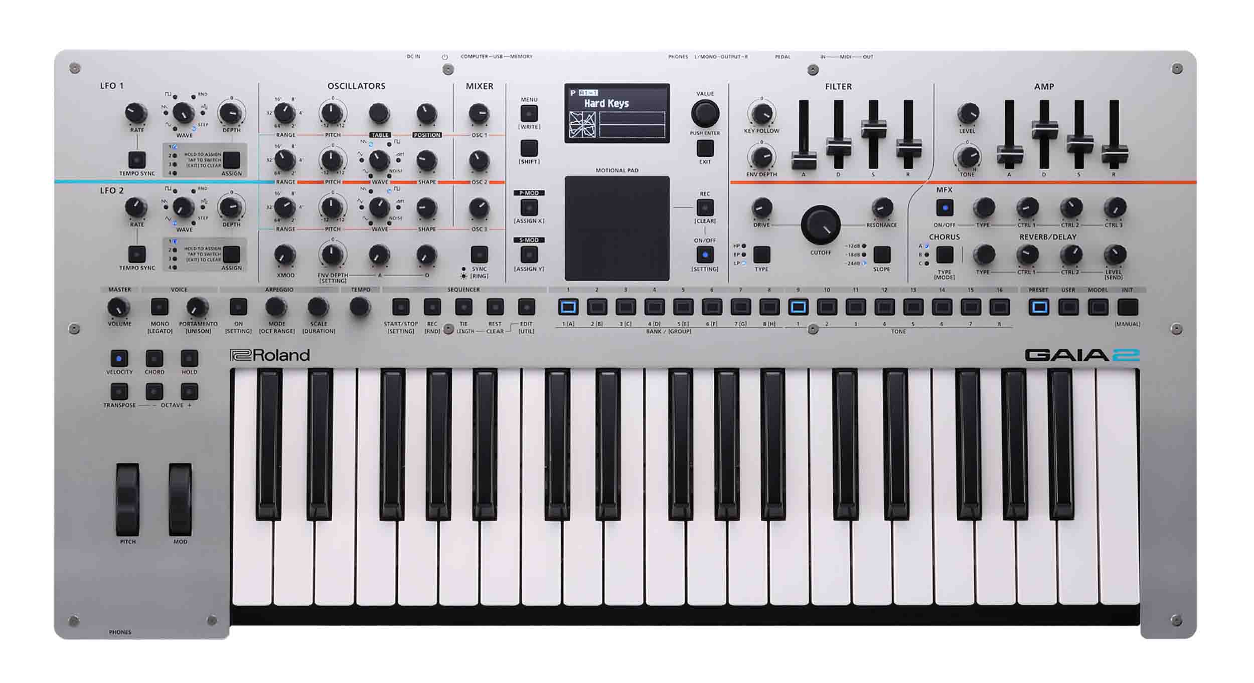 Roland GAIA 2 Keyboard Analog Synthesizer by Roland