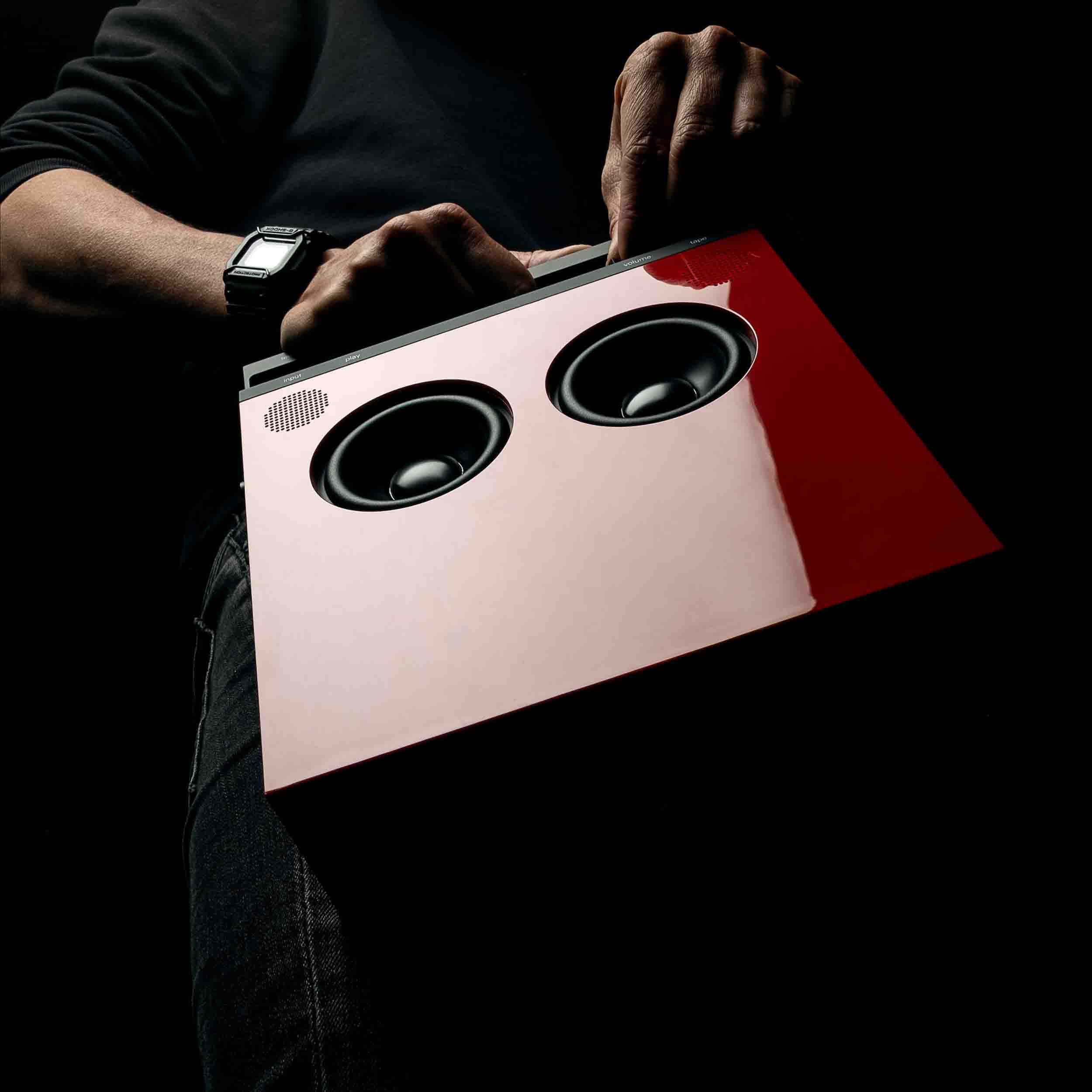 Teenage Engineering OB–4 Red Magic Sound Radio