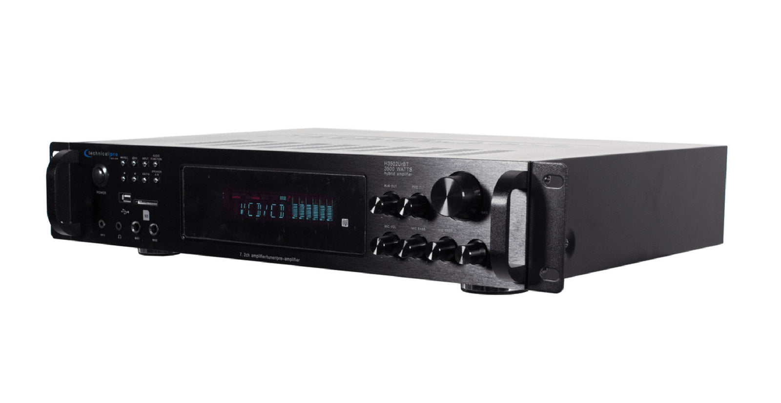 Technical Pro H2502URBT Digital Hybrid 2500-Watt Amplifier by Technical Pro