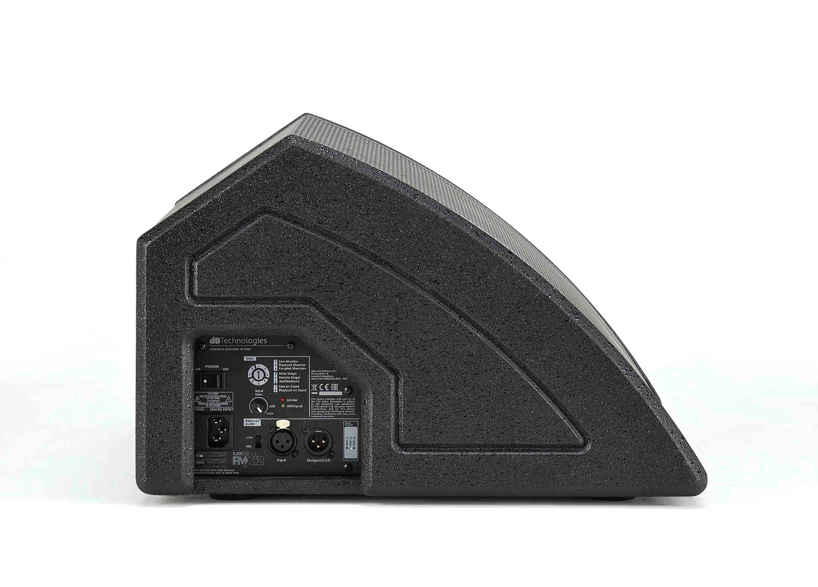 Open Box: dB Technologies FMX 12, 12" 2-Way Active Coaxial Stage Monitor - 1200W by db Technologies
