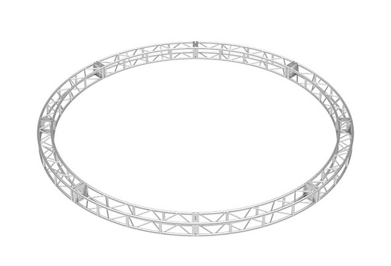 Global Truss DT-GP20-45C-KIT, End Plate Trussing with 45 Degree Circular Arcs - 20ft by Global Truss