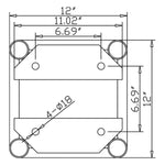 Global Truss DT-GP20-45C-KIT, End Plate Trussing with 45 Degree Circular Arcs - 20ft by Global Truss
