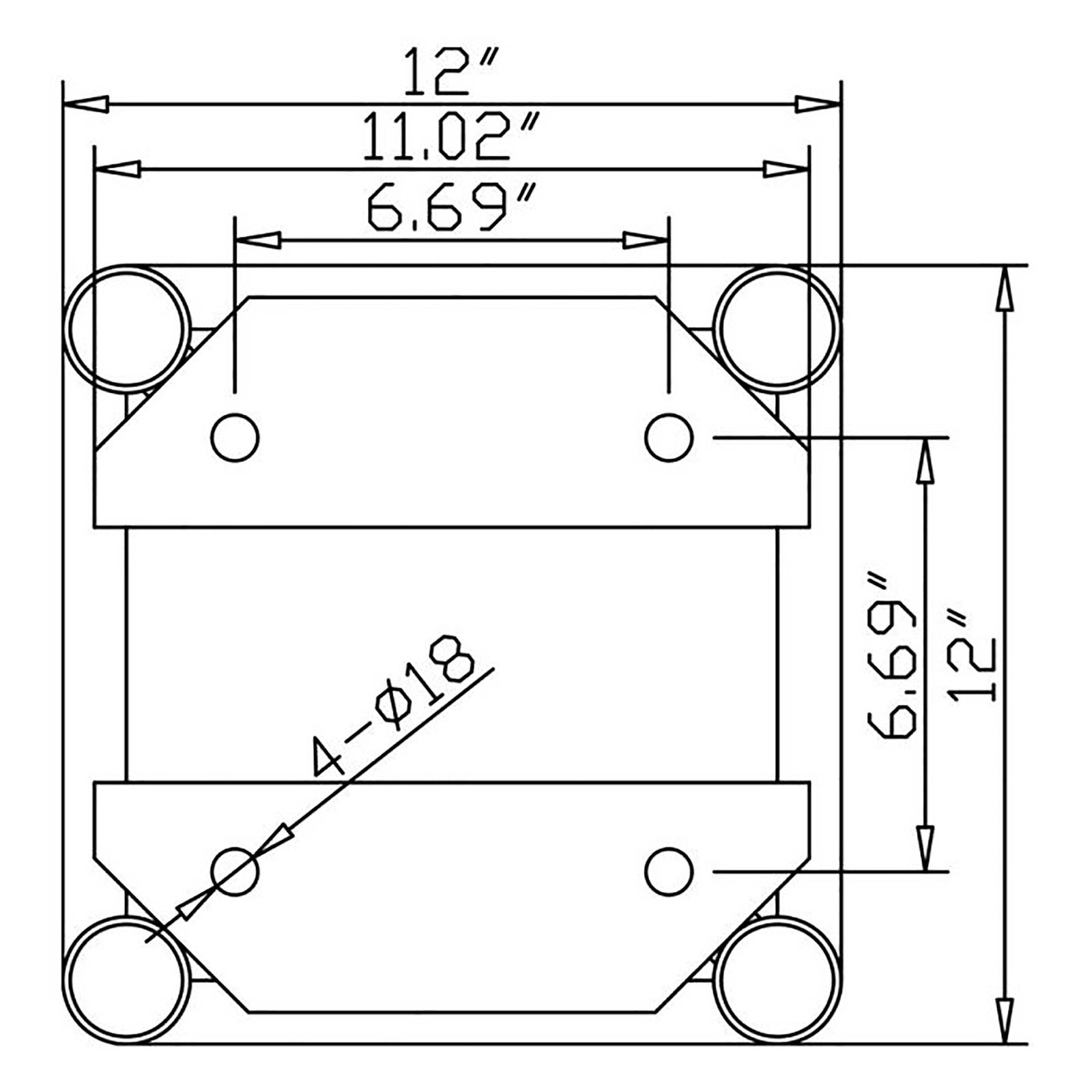 Global Truss DT-GP30-30C-KIT, 12-Inch End Plate Trussing - 30ft by Global Truss