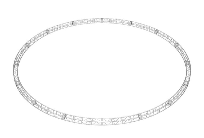 Global Truss DT-GP40-22C-KIT, End Plate Trussing with 22.5 Degree Circular Arcs - 40ft by Global Truss