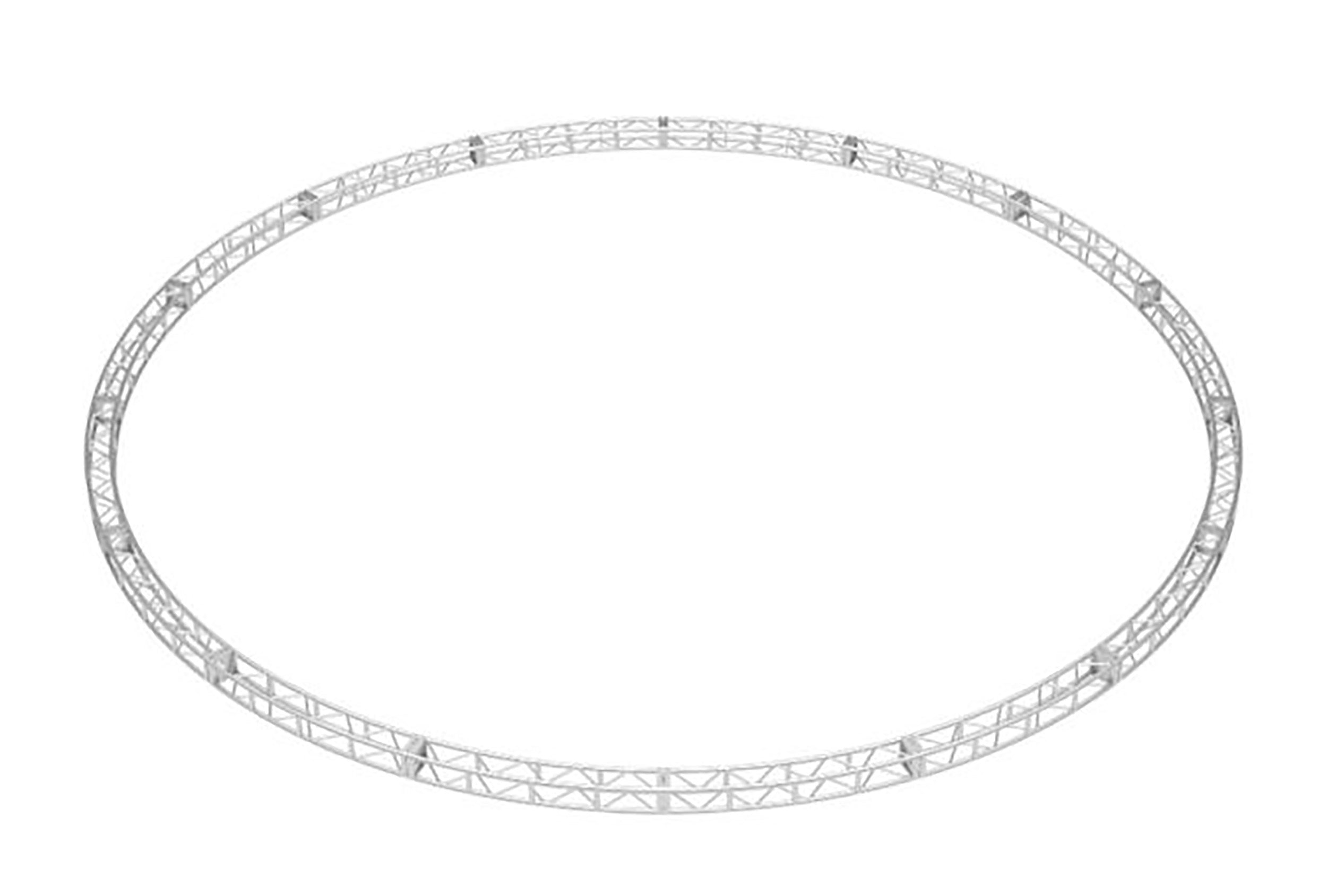 Global Truss DT-GP40-22C-KIT, End Plate Trussing with 22.5 Degree Circular Arcs - 40ft by Global Truss