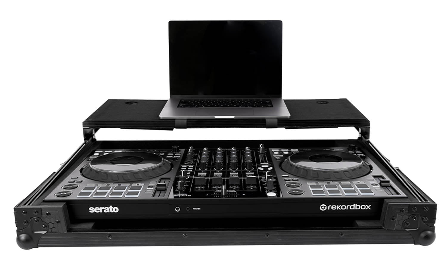 B-Stock: Headliner HL10012 Pitch Black Flight Case for DDJ-FLX10 with Laptop Platform by Headliner
