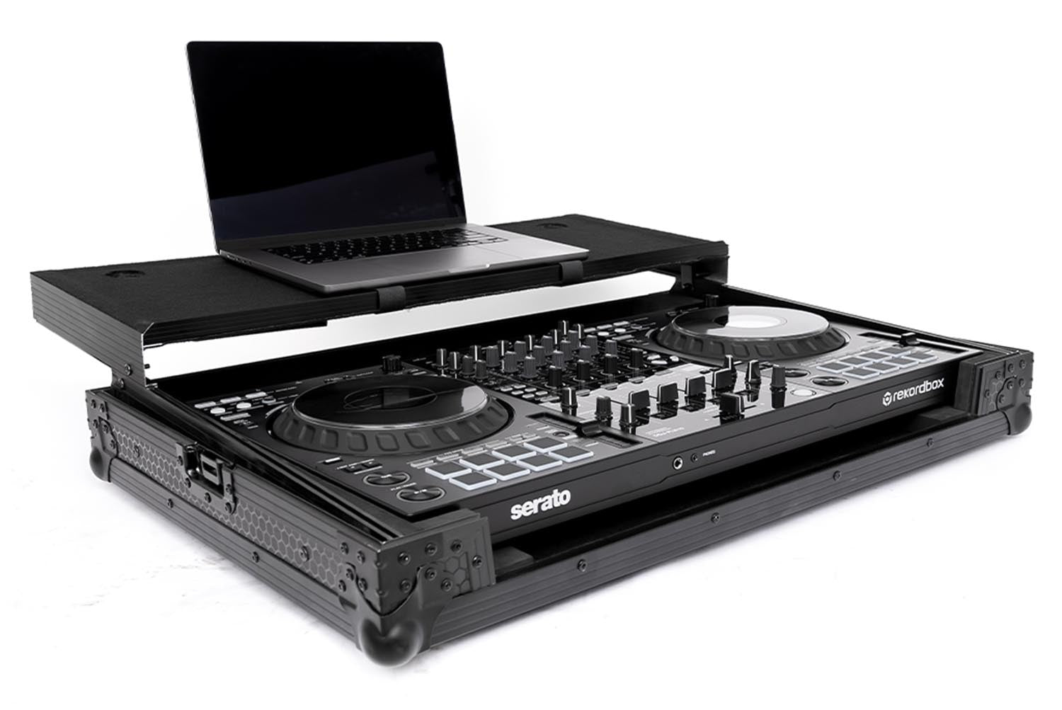 B-Stock: Headliner HL10012 Pitch Black Flight Case for DDJ-FLX10 with Laptop Platform by Headliner