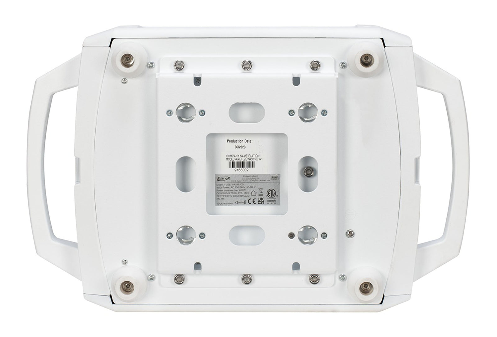 Elation FUZ567WH, 500-Watt Full Spectrum RGBMA LED Wash Fixture - White by Elation