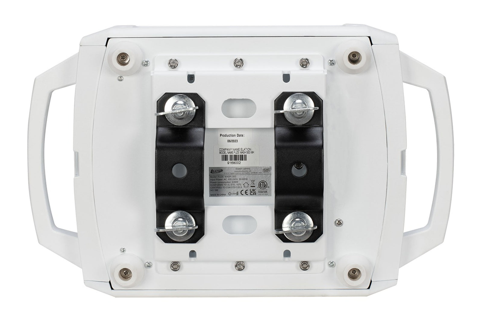 Elation FUZ567WH, 500-Watt Full Spectrum RGBMA LED Wash Fixture - White by Elation