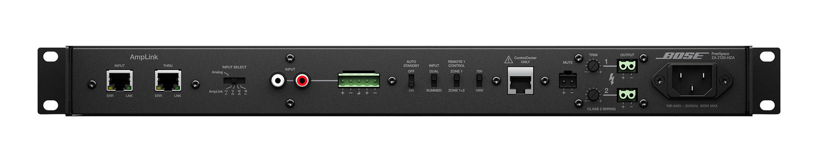 Bose ZA 2120-HZA, Free Space Zone Amplifier 120V NA by Bose