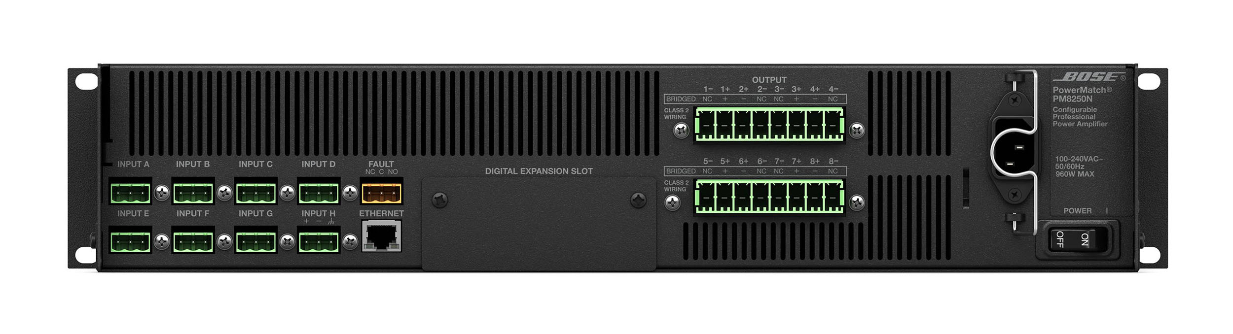 Bose PM8250, 120-V Power Match PM8250 Configurable Amplifier by Bose