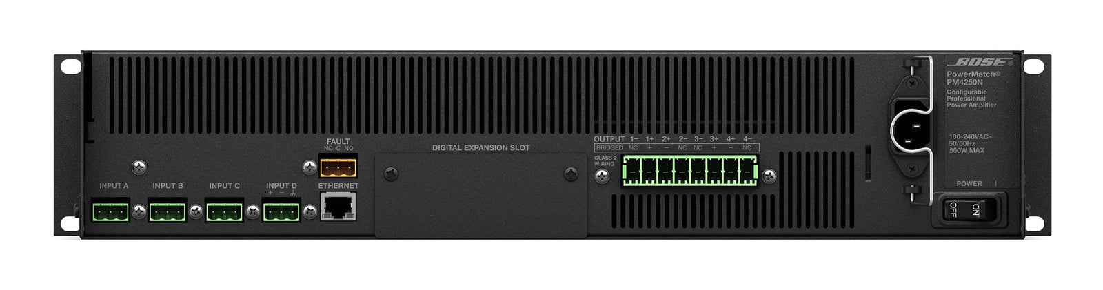 Bose PM4250, Power Match Configurable Amplifier - Black by Bose