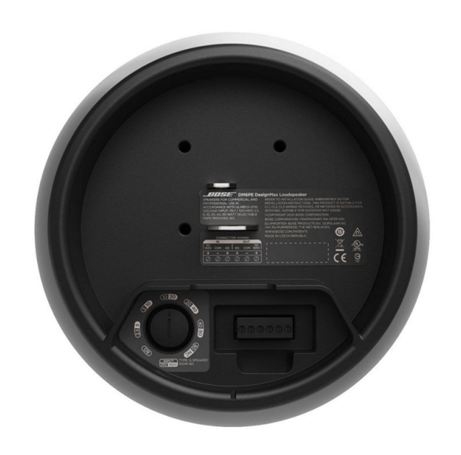 Bose DM6PE BLACK, Design Max Pendant Loudspeaker by Bose