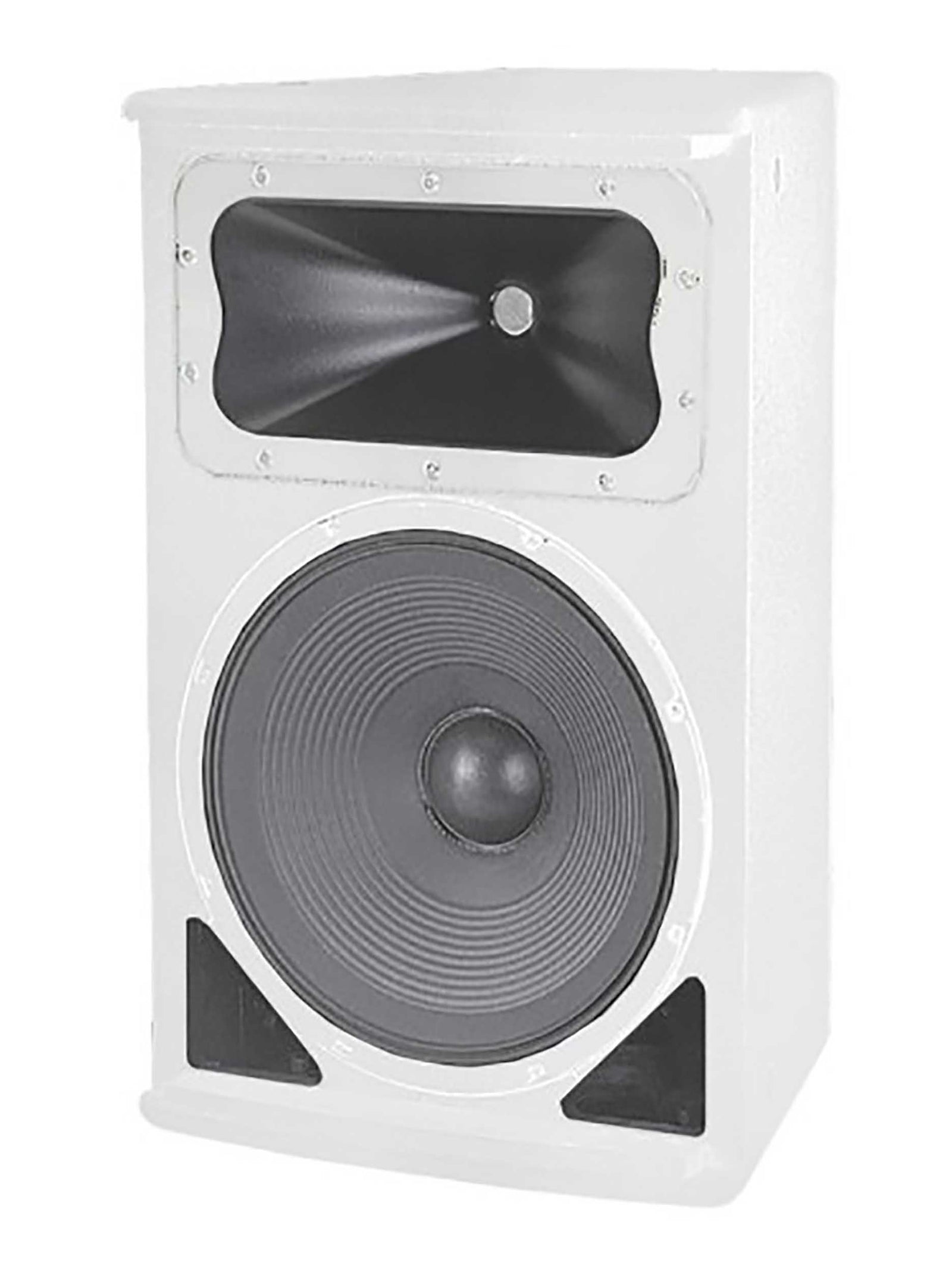 JBL AC2212/95-WH, Compact 2-Way Loudspeaker with 1 x 12" LF - White by JBL