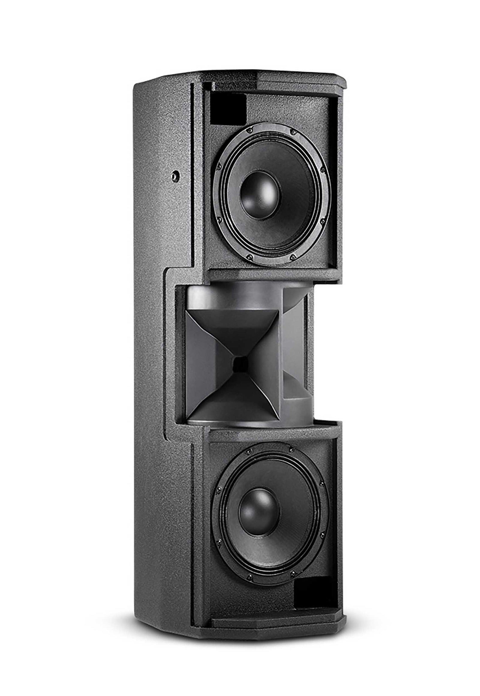 JBL CWT128, Dual 8" 2-Way Loudspeaker System featuring CWT Crossfired Waveguide Technology - Black by JBL