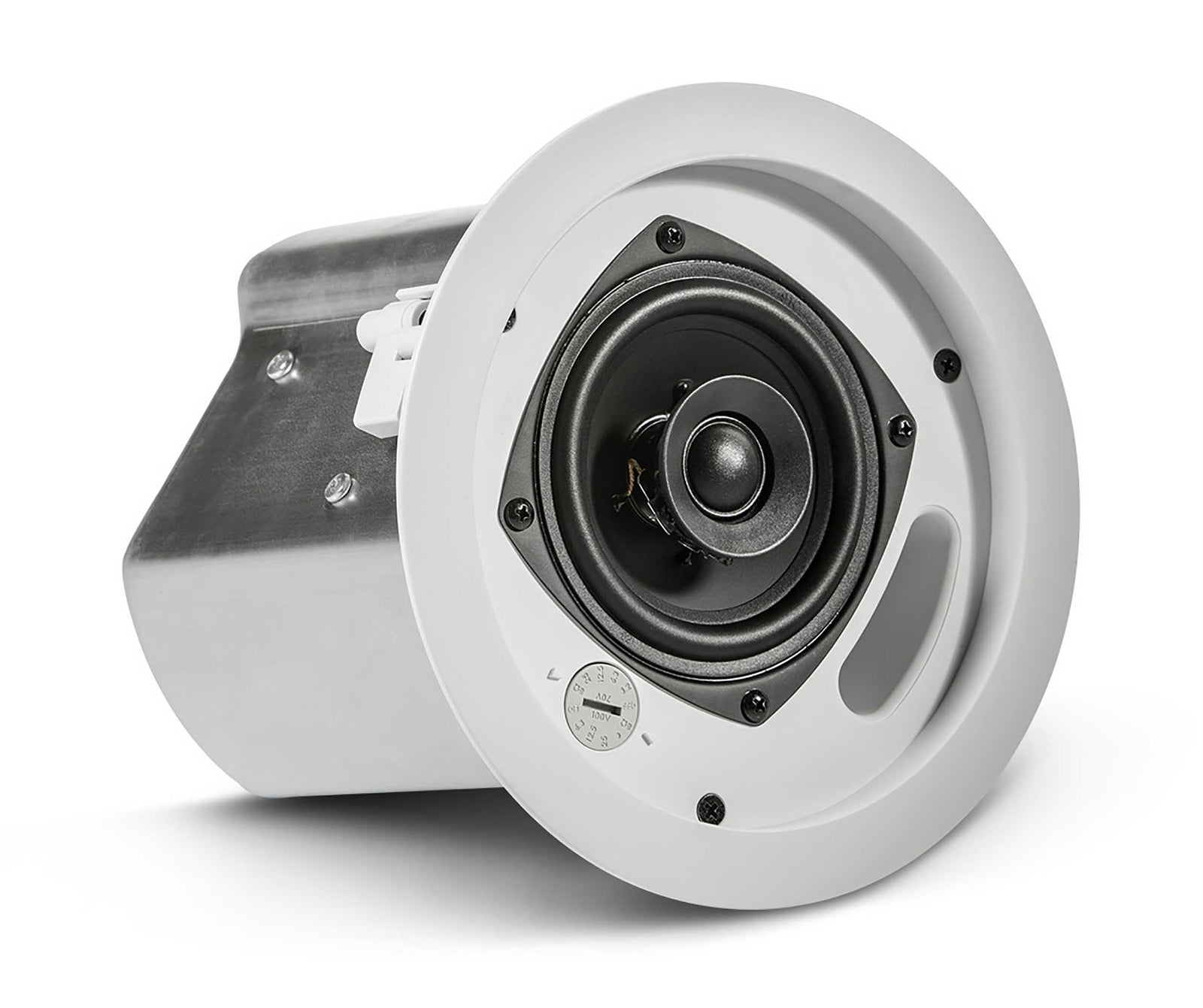 JBL CONTROL 14C/T, Two-Way 4" Coaxial Ceiling Loudspeaker - White by JBL