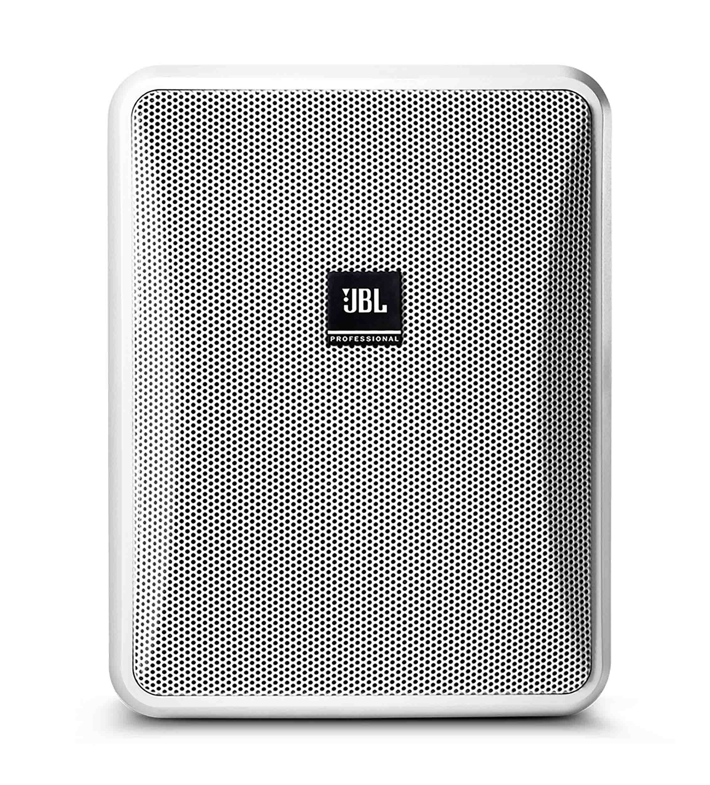 JBL CONTROL 25-1-WH Compact I/O Background and Foreground Speaker - White by JBL