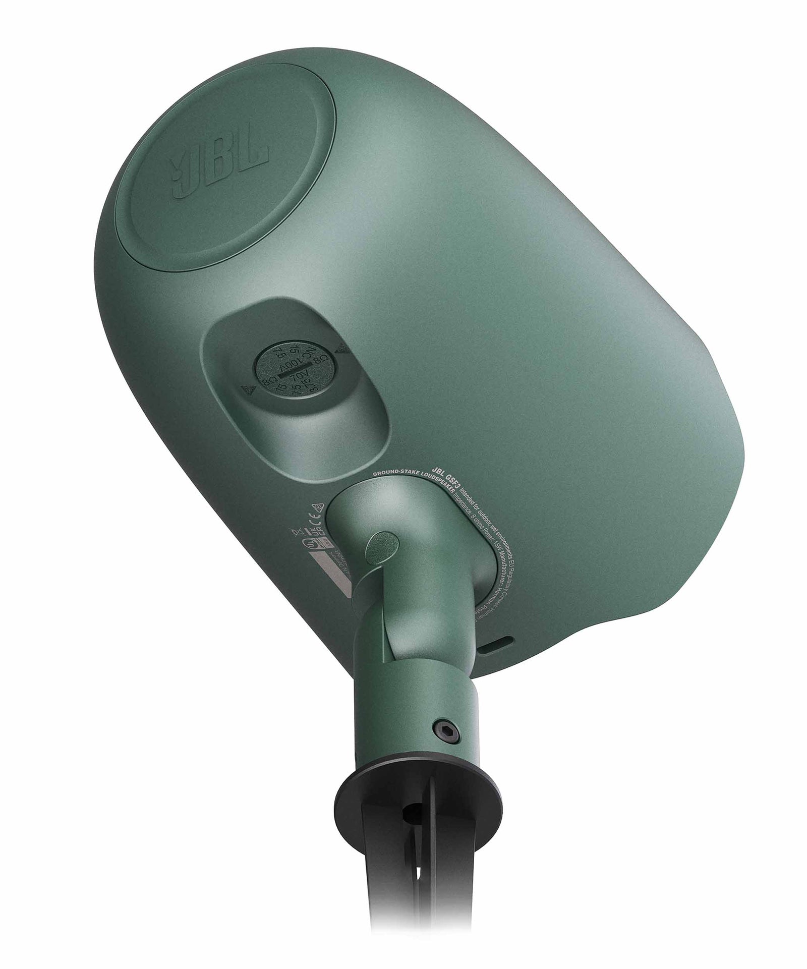 JBL GSF3-GN, 120W 3" Ground Stake Landscape Loudspeaker - Green by JBL
