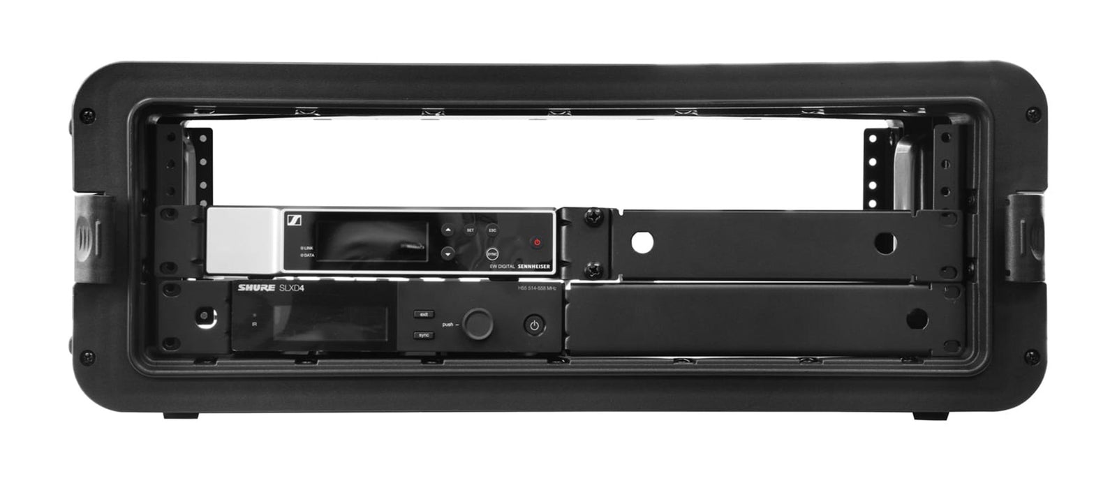 Odyssey VR3S, 10.5-Inch Rail-to-Rail Watertight Dust-proof Injection-Molded 3U Rack Case by Odyssey