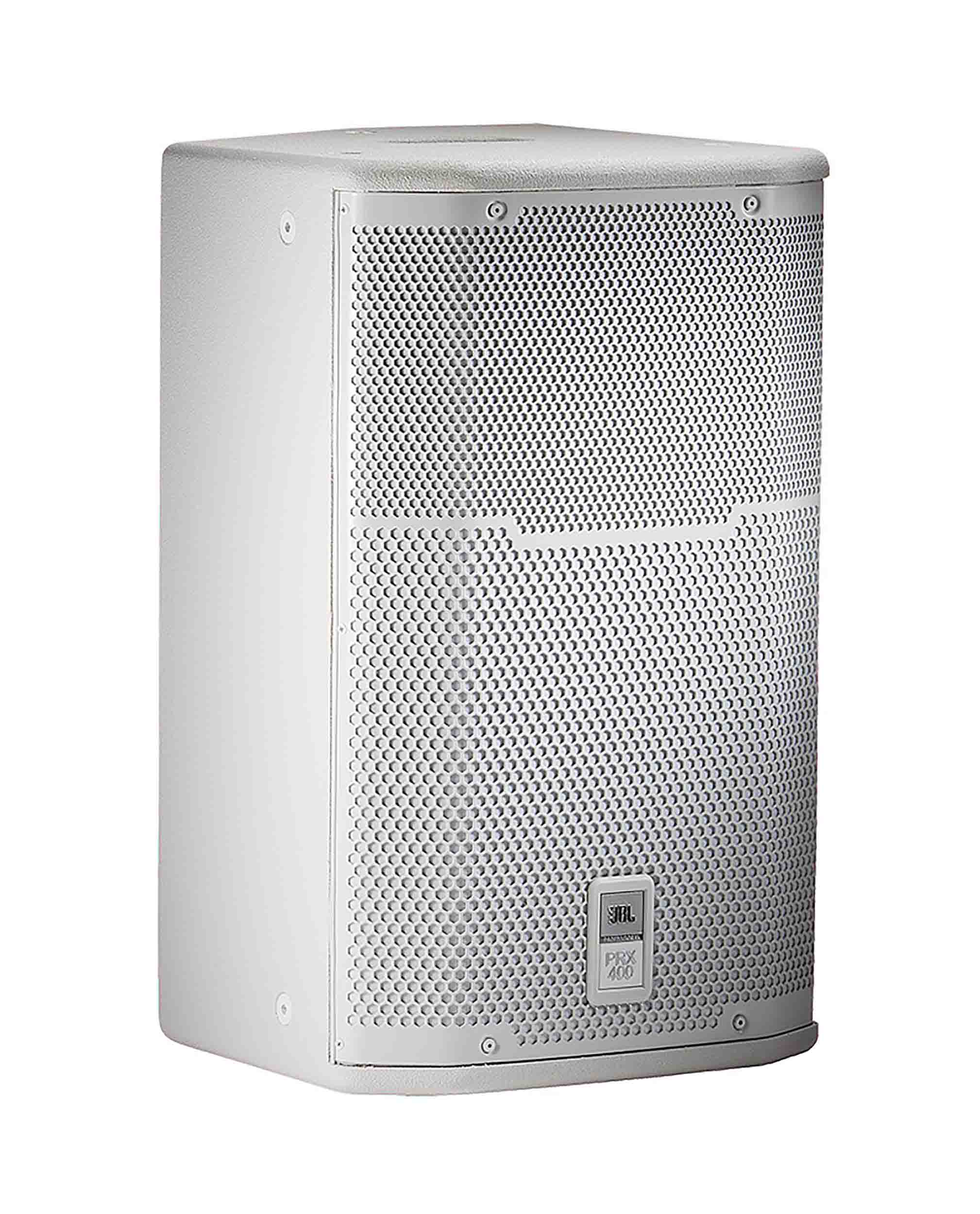 JBL PRX412M-WH, 12" Two-Way Stage Monitor and Loudspeaker System - White by JBL