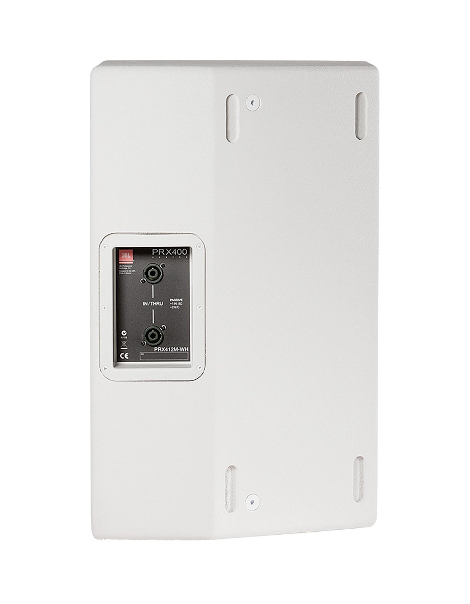 JBL PRX412M-WH, 12" Two-Way Stage Monitor and Loudspeaker System - White by JBL