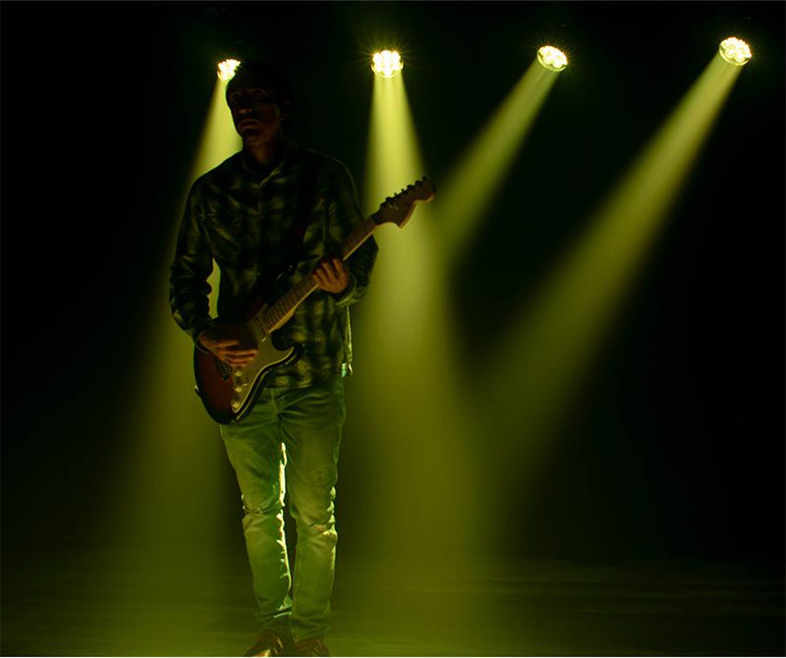 Eliminator Lighting Stealth Wash Zoom, Compact Wash Moving Head with Motorized Zoom and RGBW LEDs - 12 Watt by Eliminator Lighting