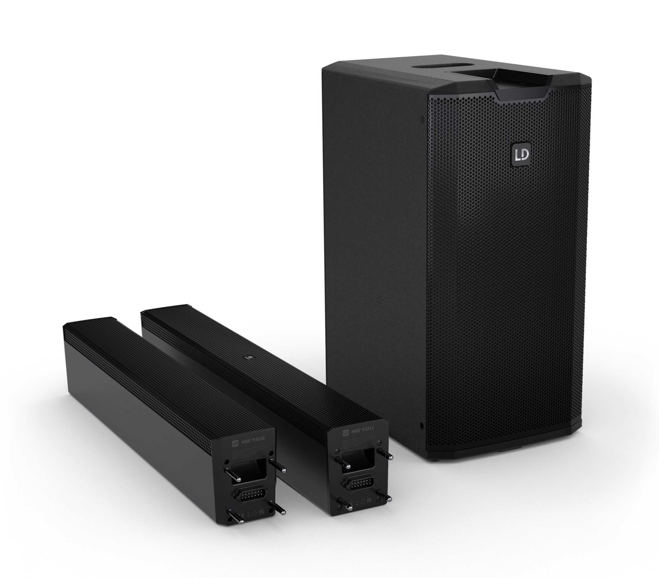 LD System MAUI 11 G3 MIX, Portable Cardioid Column PA System with Digital Mixer - Black