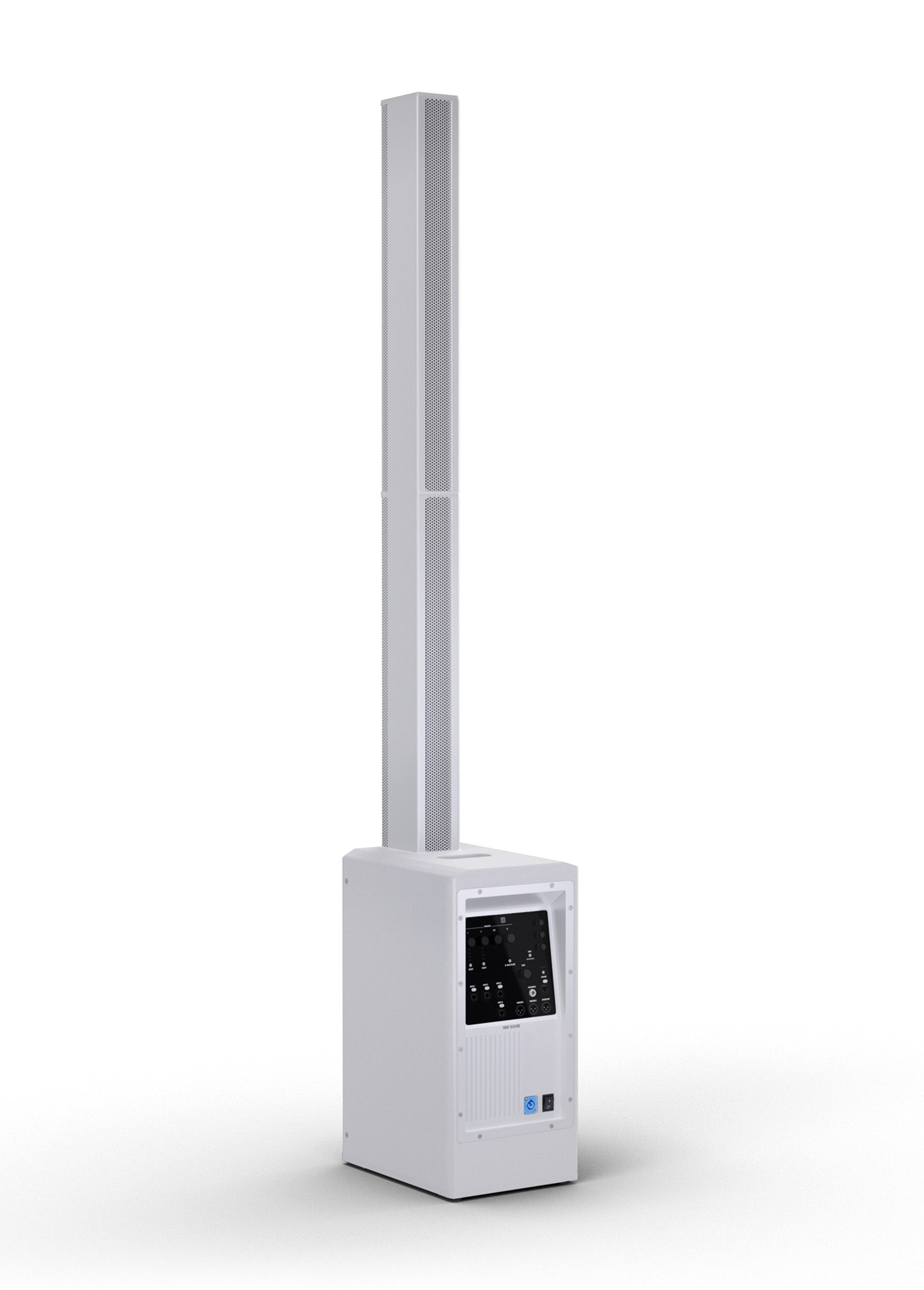 LD System MAUI 11 G3 MIX White, Portable Cardioid Column PA System with Digital Mixer