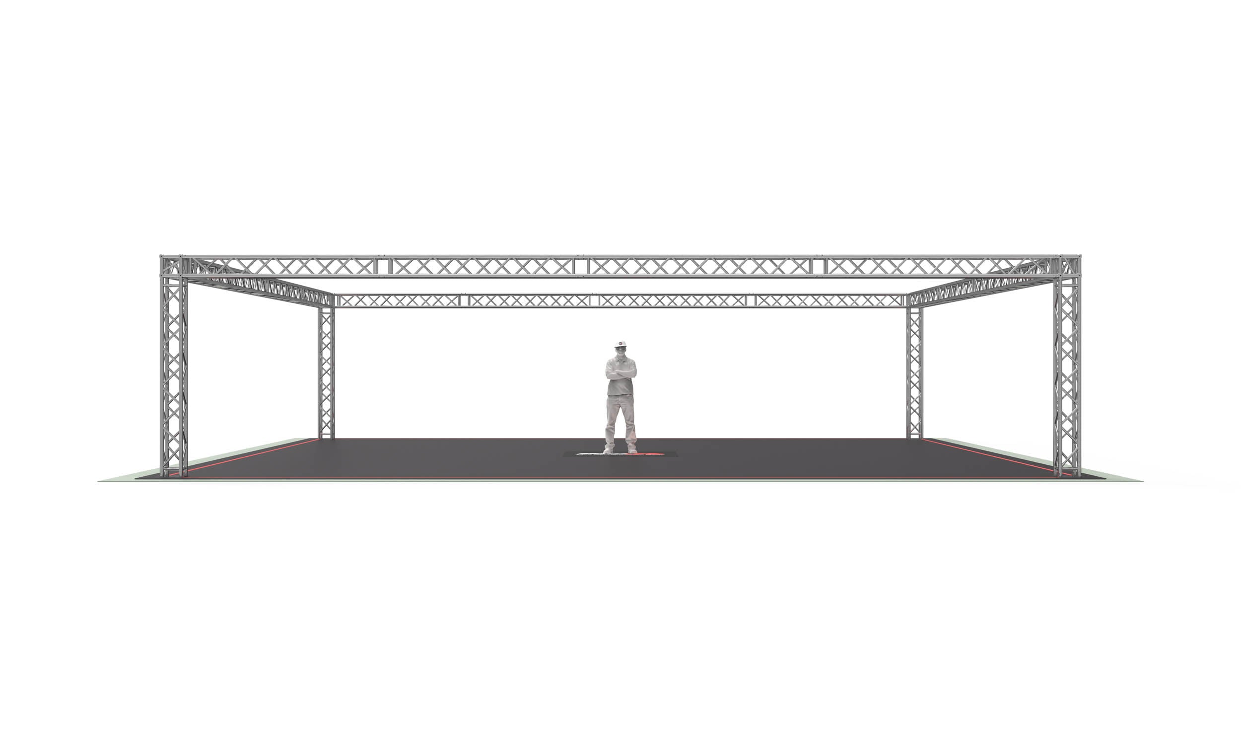 ProX XTP-40209, F34 Trade Show Display Booth Truss System by ProX Cases