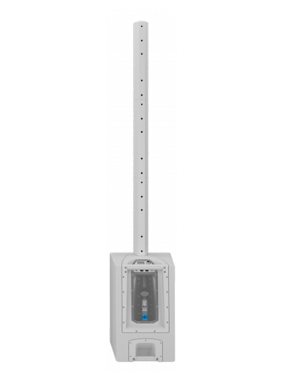 DAS Audio ALTEADUO20AWPLDUO, 3-Way Powered Portable Column System DJ Package with Transport Dolly