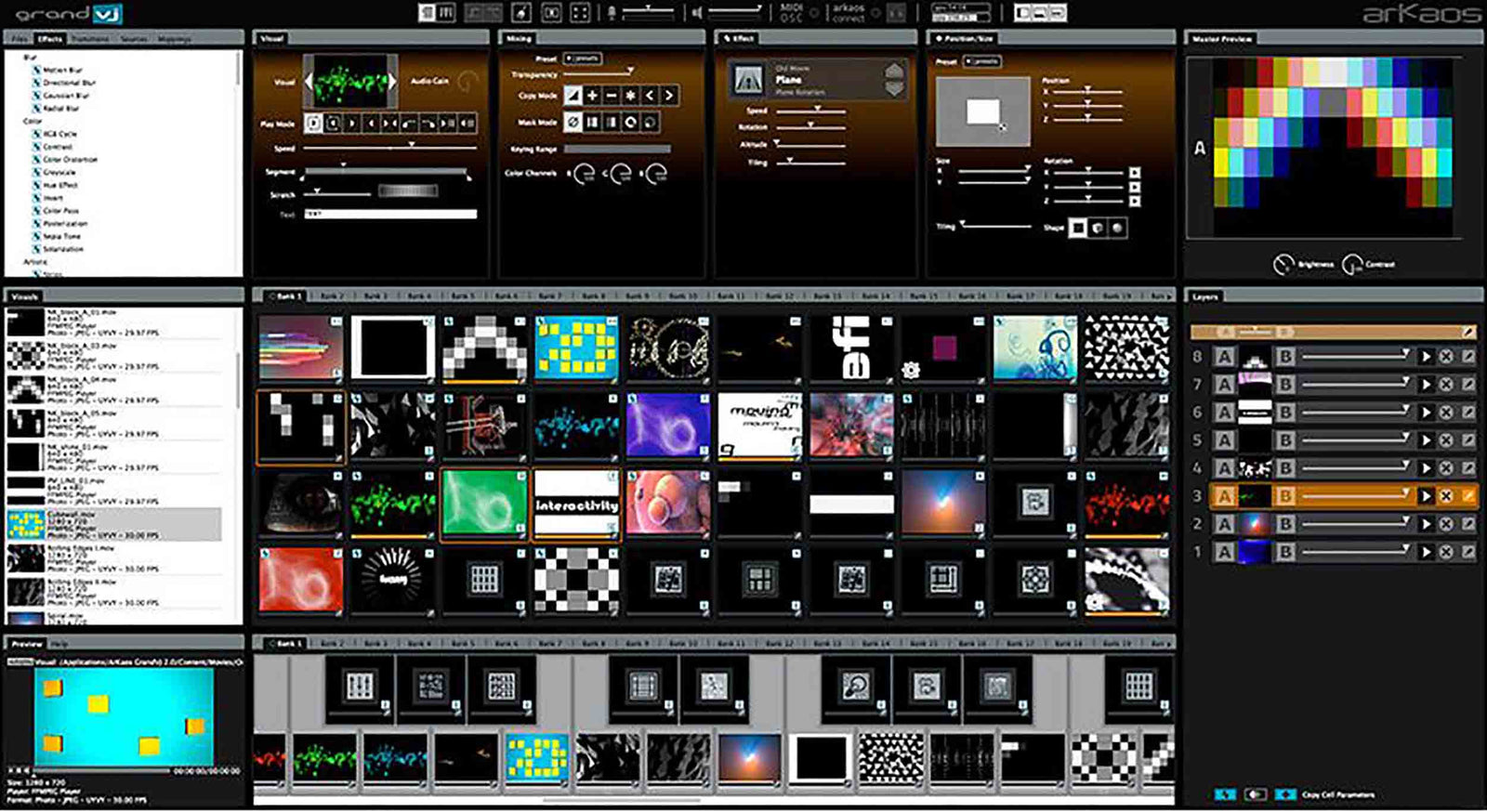 ADJ Grand VJ2 (License), Video Mixing Software by ADJ