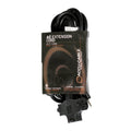 Accu-Cable EC123-3FER, 12AWG Power Extension Cord with Triple Tap Outlet by Accu Cable