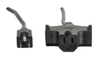 Accu-Cable EC163-3FER, 16 AWG Extension Cord with Triple-Tap 3-Prong Edison Plugs by Accu Cable