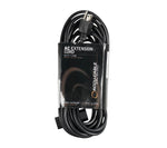 Accu-Cable EC163-3FER, 16 AWG Extension Cord with Triple-Tap 3-Prong Edison Plugs by Accu Cable