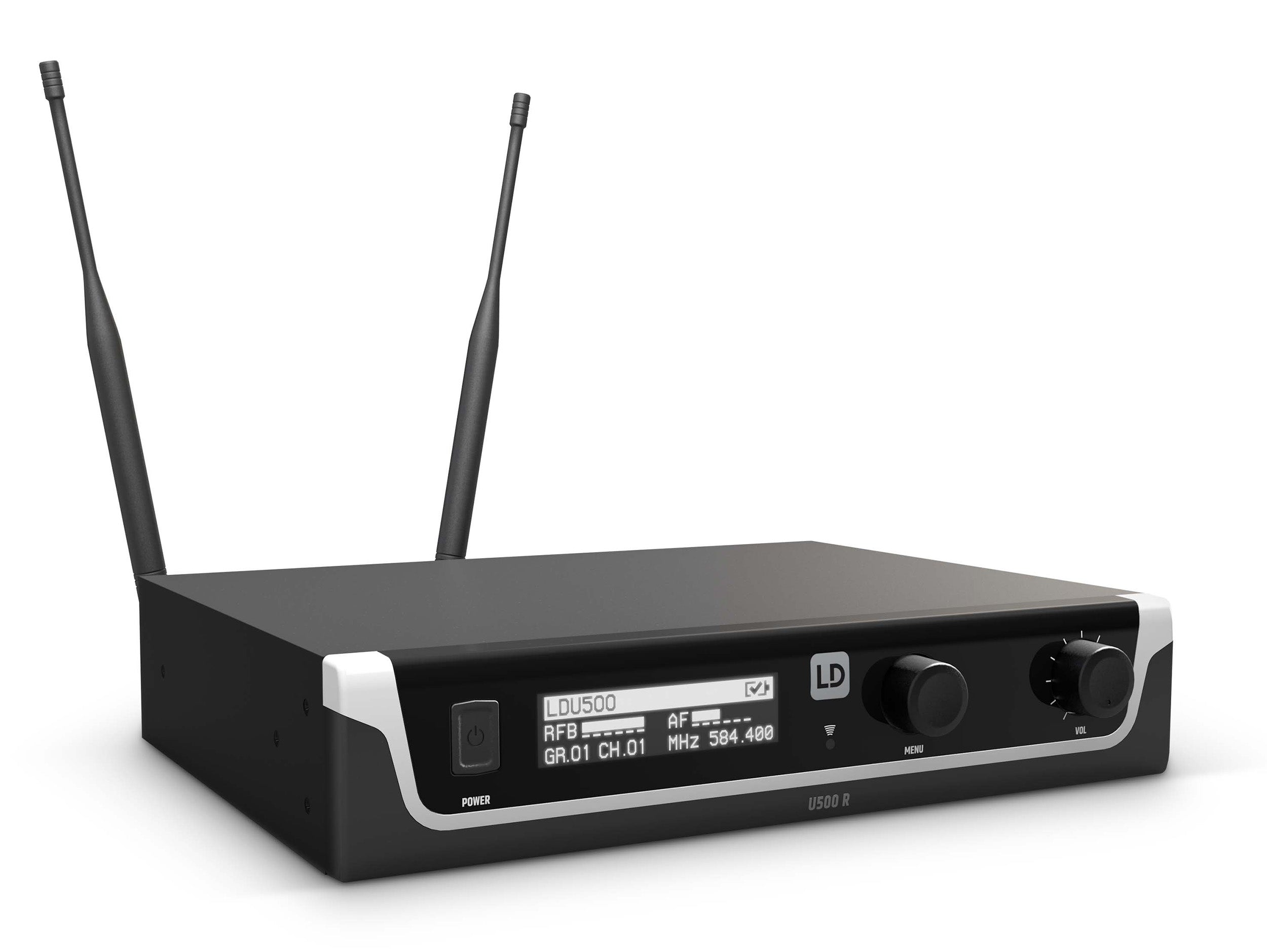 LD Systems U505.1 BPL US, Wireless Microphone System with Bodypack and Lavalier Microphone - 512 to 542 MHz by LD Systems