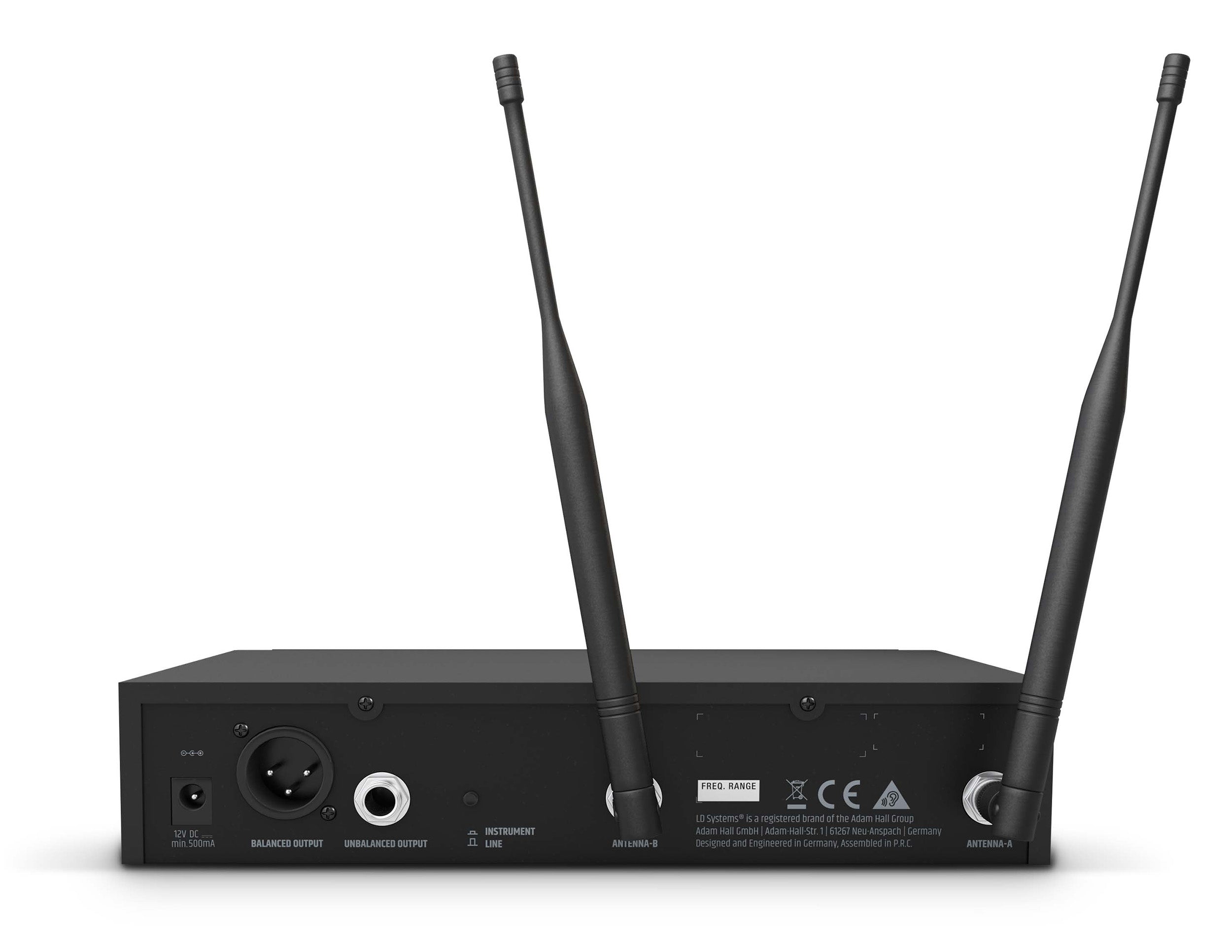 LD Systems U505.1 BPL US, Wireless Microphone System with Bodypack and Lavalier Microphone - 512 to 542 MHz by LD Systems