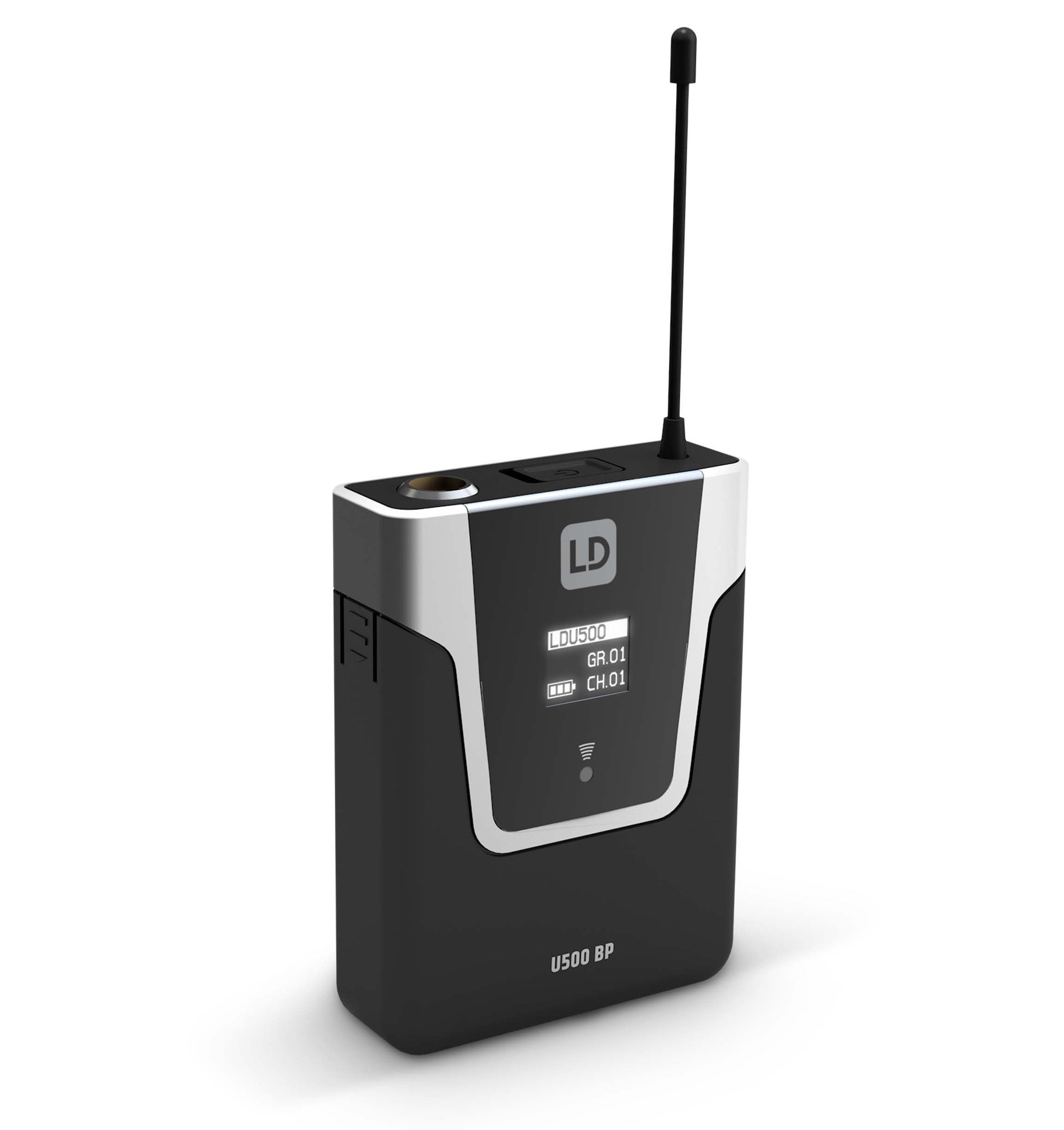LD Systems U505.1 BPL US, Wireless Microphone System with Bodypack and Lavalier Microphone - 512 to 542 MHz by LD Systems