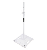 Odyssey LSBP72WHT, Square Base Speaker Stands White 72in - Pair by Odyssey