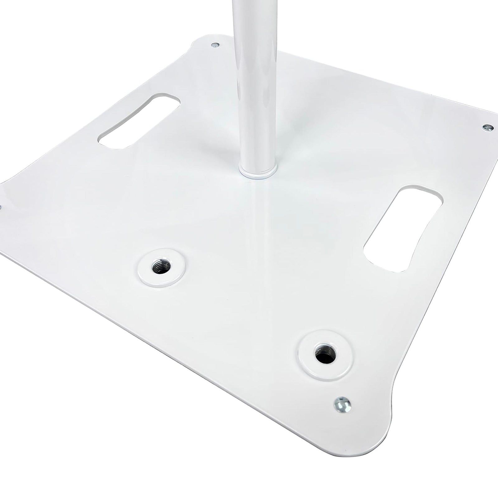 Odyssey LSBP72WHT, Square Base Speaker Stands White 72in - Pair by Odyssey