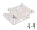 ProX XT-BP12ASPSTX2, Pair of 12" Truss Top Plates with 1-3/8 Speaker Stud Mounts by ProX Cases