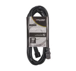 Accu-Cable 16 Gauge IEC Male to IEC Female AC Extension Cord - Black by Accu Cable